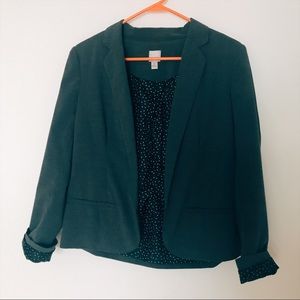 Light gray Lauren Conrad blazer